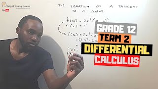 Calculus Grade 12 Differentiating [upl. by Ardnait]