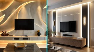 Simple tv unit design  Unique media unit tvstandtrends [upl. by Atirec810]