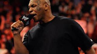 Raw Mike Tyson sets a Triple Threat Match with John Cena [upl. by Burn]