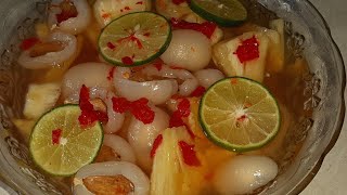 Resep Manisan Rambutan Nenas Segernya [upl. by Wendy]