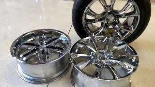 Wheels Chrome Types  Hexavalent l Trivalent PVD  Chrome Plating Rims [upl. by Atnek]