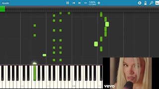 KAROL GSI ANTES TE HUBIERA CONOCIDOPIANO TUTORIALMIDI FILES FREE [upl. by Nwonknu]