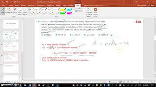 Working out repayments using recurrence model [upl. by Ahseid]