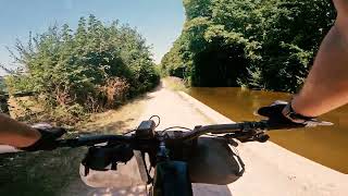 Cycling the Monmouthshire amp Brecon Canal Brynich Lock to Brecon [upl. by Maighdiln]