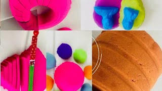 Very Satisfying and Relaxing Kinetic Sand ASMR drop and squish [upl. by Yerbua179]