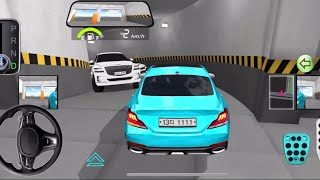 Brand New Blue Color Car Is Ready For Parking  3d Driving Class  ios android  gameplay Cargame [upl. by Ymac655]