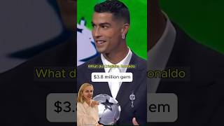 Cristiano Ronaldo and Irina Shayk 38 million jewellery jewellery celebrityjewellery [upl. by Noe]