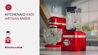 Lernen Sie den neuen KitchenAid K400 Artisan Mixer aus der KitchenAid StandmixerKollektion kennen [upl. by Eolhc]