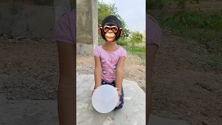 Funny monkey dubbing 🐒 trending funny subscribe youtubeshorts like [upl. by Nolyaj]