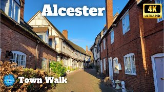 ALCESTER Warwickshire  A Sunday Morning Walk Through The Town Centre [upl. by Jarret]