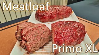 Классический рецепт quotМясной булкиquot Meatloaf в керамическом угольном гриле Primo XL [upl. by Olegnaleahcim]