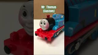 Thomas And FriendsMr Thomas Custom trackmaster tomy hittoys plarail train thomas mattel [upl. by Nodnorb139]