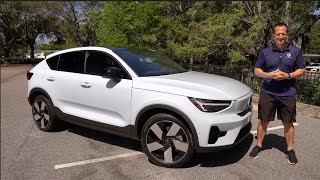 Is the 2024 Volvo C40 Recharge a better SUV to buy than a Audi etron [upl. by Nnaeirb]