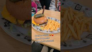 Monster Burger Challenge on Route 66 in Kingman Arizona  foodies challenge asmr travel [upl. by Nodnart]