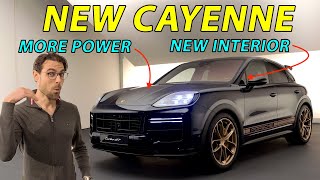 New Porsche Cayenne 2024 REVIEW with design and tech upgrade [upl. by Hartman465]