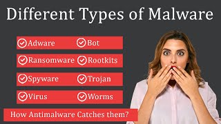 Different Types of Malware Explained  How does Antimalware Detects them [upl. by Naek]