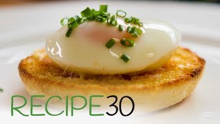 How to poach a perfect egg using a microwave in 60 seconds [upl. by Noryahs]