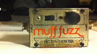 Electro Harmonix Vintage Muff Fuzz [upl. by Aliakam785]