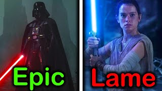 Ranking EVERY Lightsaber Duel In Star Wars [upl. by Lorelie]