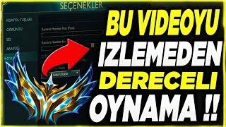 ESPORCULAR BU AYARLARI KULLANIYOR  YENİ LOL AYARLAR 2024  LEAGUE OF LEGENDS [upl. by Trstram]