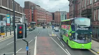 56 First Bus  Kirkstall Lane to Headrow Leeds Full Ride [upl. by Brine]