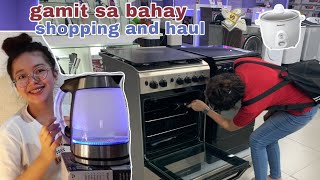 GAMIT SA BAHAY SHOPPING AND HAUL  Philippines [upl. by Tremann]