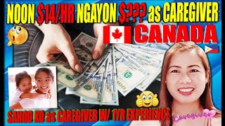 CAREGIVER WITH 1YEAR EXPERIENCE NEW SALARY in CANADA🇨🇦 ☑️AFTER A YEAR MY NEW SALARY amp BEBEFITS🍁 [upl. by Gney]