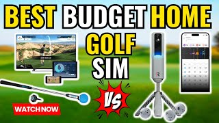 PhiGolf2 Vs MLM2PRO Home Golf Simulators [upl. by Ernaldus]