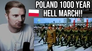 Reaction To Polish 1000 Year Hell March 1966 Millennium Parade [upl. by Ellekcim988]