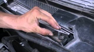 How to change Air Cabin  Pollen Filter in Mercedes B200 [upl. by Aloivaf555]