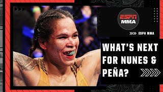 What should be next for Amanda Nunes and Julianna Peña after UFC 277  ESPN MMA [upl. by Marys907]