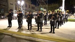 Banda di Triggiano  Marcia Fanfaroni  Apertura festa di San Trifone 2024 Adelfia Bari [upl. by Yelnik]