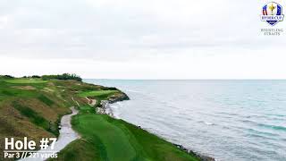 No 7 at Whistling Straits Straits Course for the Ryder Cup [upl. by Emad]