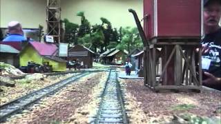 33rd National Narrow Gauge Convention  On30 Layout  Pasadena California [upl. by Howzell]