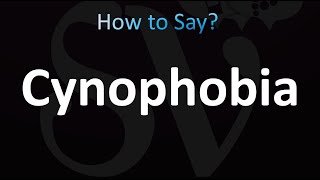 How to Pronounce Cynophobia correctly [upl. by Yruj]