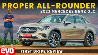 2023 Mercedes Benz GLC  Proper Allrounder  First Drive Review  evo India [upl. by Atinad587]