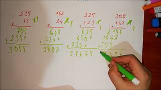 4 Sınıf Matematik Doğal Sayılarda Çarpma [upl. by Elicul]