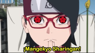 Sarada Uchiha despierta el MANGEKYO SHARINGAN  Dash Aniston  Hipótesis [upl. by Yelyr670]