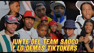 JUNTE DEL TEAM SAOCO EN LOS ALCARRIZOS CON PIO EL TIKTOKI LA TOKI CHIQUITA BUBU EL BUGGY Y STIVEN [upl. by Ahslek]