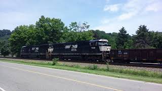 Norfolk Southern Mixed Freight Train [upl. by Lotson]