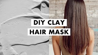 Clay Hair Mask  DIY [upl. by Minnie]