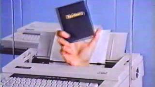 Smith Corona Electronic Typewriter Commercial  Hands  1988 [upl. by Jacquenette]