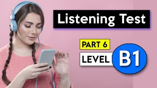 B1 Listening Test  Part 6  English Listening Test [upl. by Aseram890]