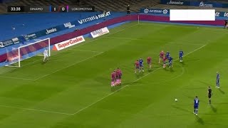 Bruno Petkovic Amazing Freekick Goal Dinamo Zagreb vs NK Lokomotiva Zagreb 51 Highlights [upl. by Calista]