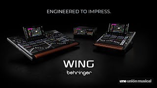 🆕 NUEVAS BEHRINGER Wing Compact y Rack  review en castellano  UME Unión Musical [upl. by Valdemar612]