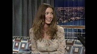 Shannon Elizabeth on Late Night June 25 2002 [upl. by Yrekaz]