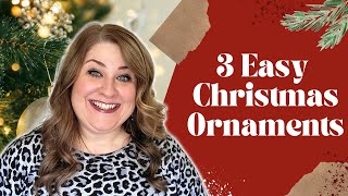 Quick and Easy Christmas Ornaments DIY Ornaments for Your Christmas Tree Holiday Crafts for 2023 [upl. by Anitaf]