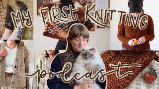 Autumnal Knitting Plans and Projects amp Reading Update  Cosy Books and Knits Podcast Ep1 [upl. by Acimahs1]