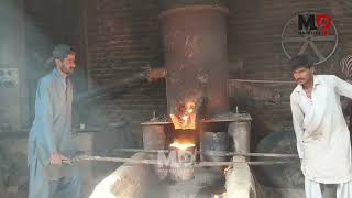 Brilliant metal casting process with Cupola furnace [upl. by Hort]