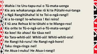 Karakia ki a Tumatauenga [upl. by Osher]